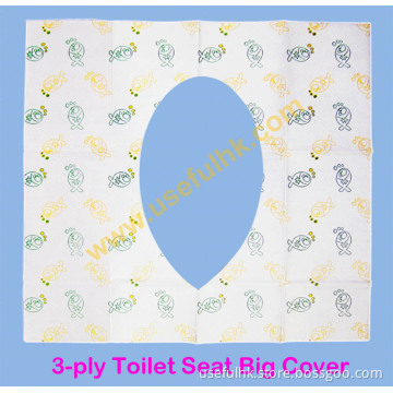 Disposable 3-Ply Big Toilet Seat Cover (B3S6)